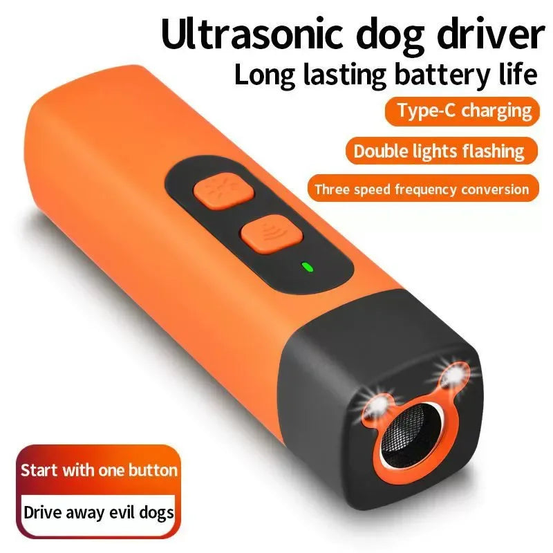 Ultrasonic Dog Bark Control Trainer – Humane Pet Behavior Training Device