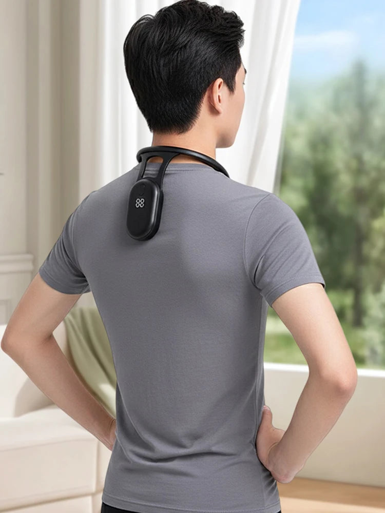 Posture Brace Trainer with Smart Vibration Reminder, Neck Hump Corrector, Real-Time Scientific Monitoring for Men & Women