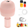 Automatic Electric Mason Jar Vacuum Sealer – Mini Pump Machine with Lids for Kitchen Food Storage