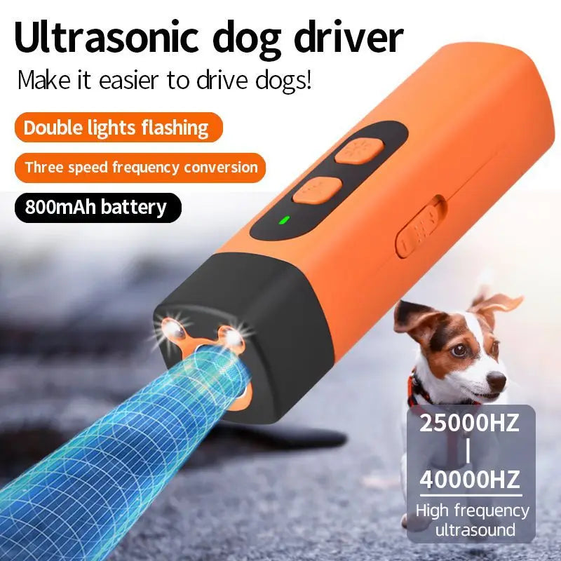 Ultrasonic Dog Bark Control Trainer – Humane Pet Behavior Training Device