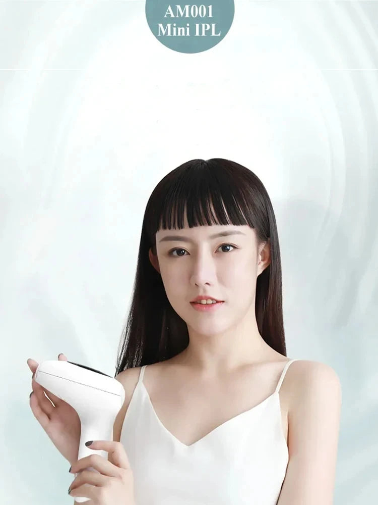 Professional IPL Hair Removal Instrument – 900,000 Flashes, Painless Permanent Hair Reduction for Full Body